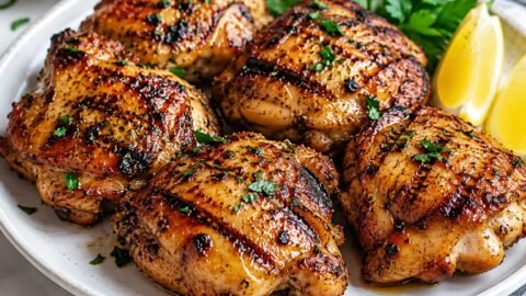 Grilled Chicken Thighs Recipe