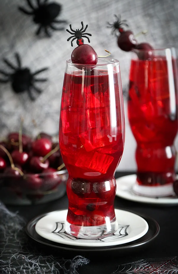 Halloween Black Cherry Cocktail