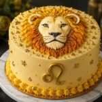 Leo Birthday Cake- Lion-Themed