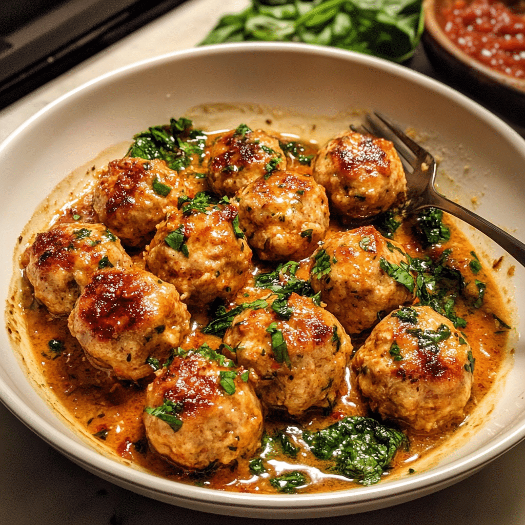 Marry Me Chicken Meatballs