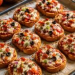 Mini Garlic Toast Pizzas