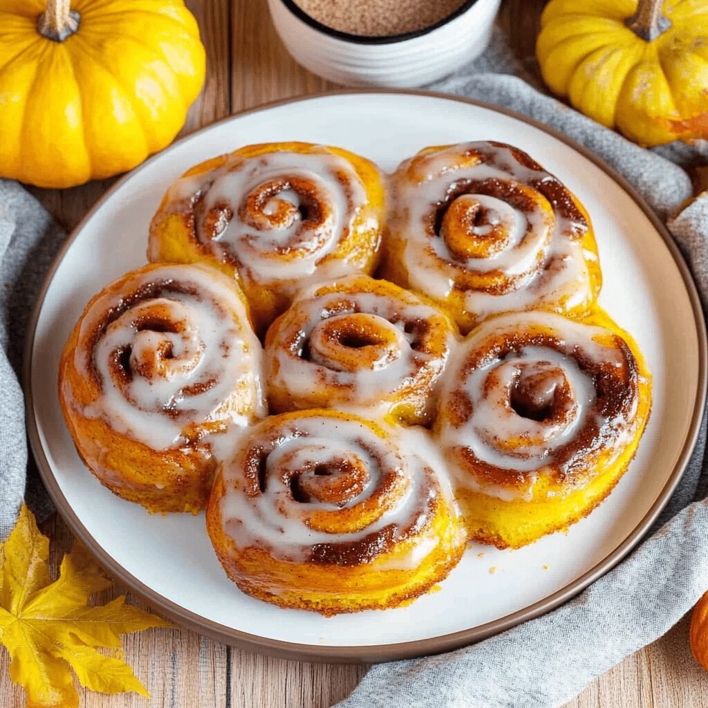 Easy pumpkin cinnamon rolls no yeast 