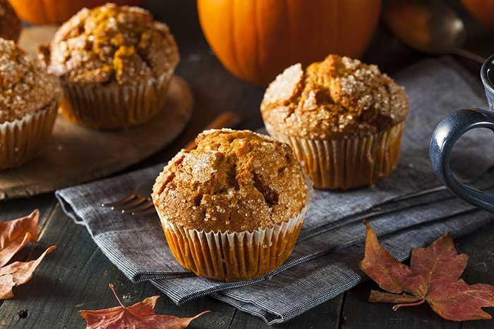Pumpkin Cream Cheese Muffins