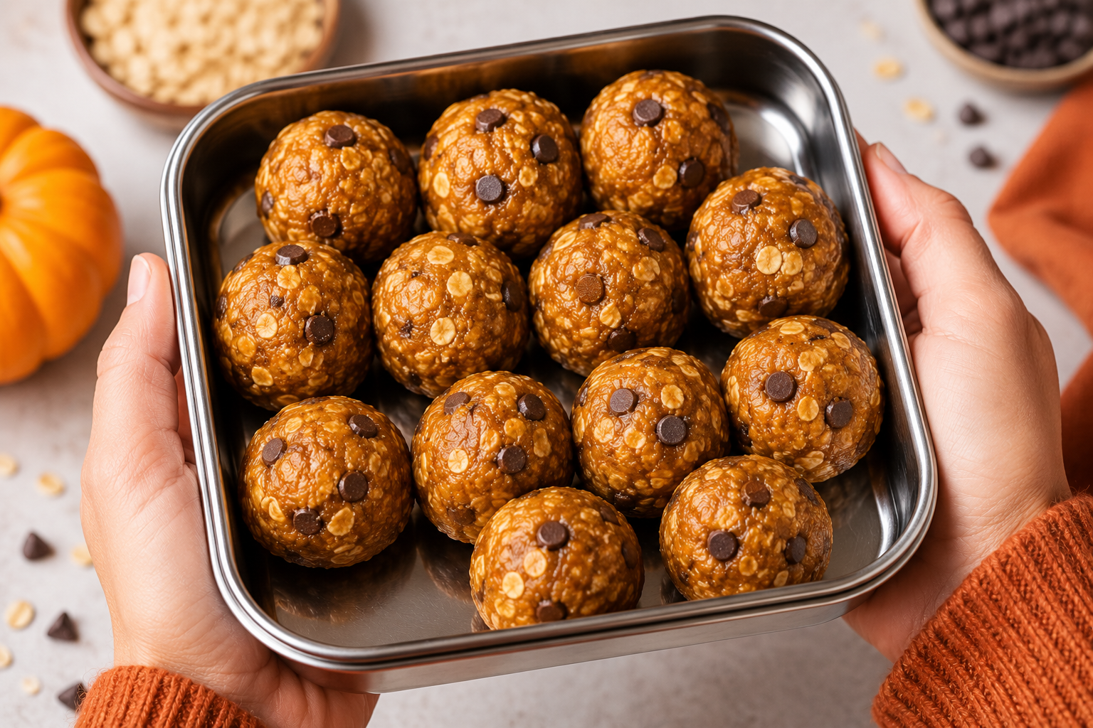 Pumpkin Protein Balls