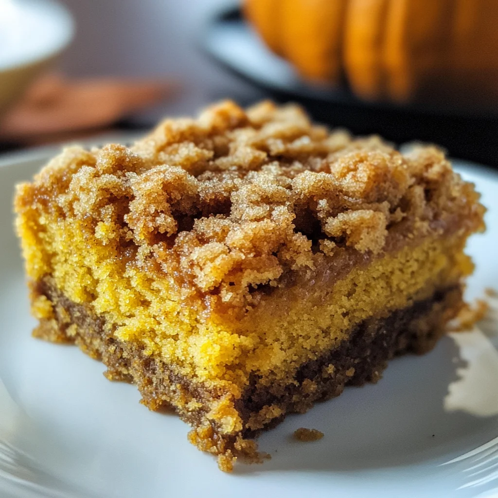Pumpkin Coffee Cake
