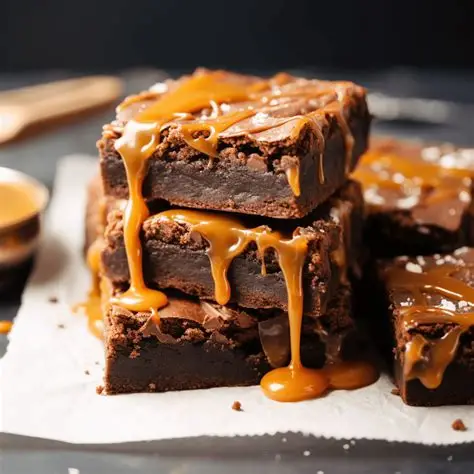 Salted Caramel Brownies