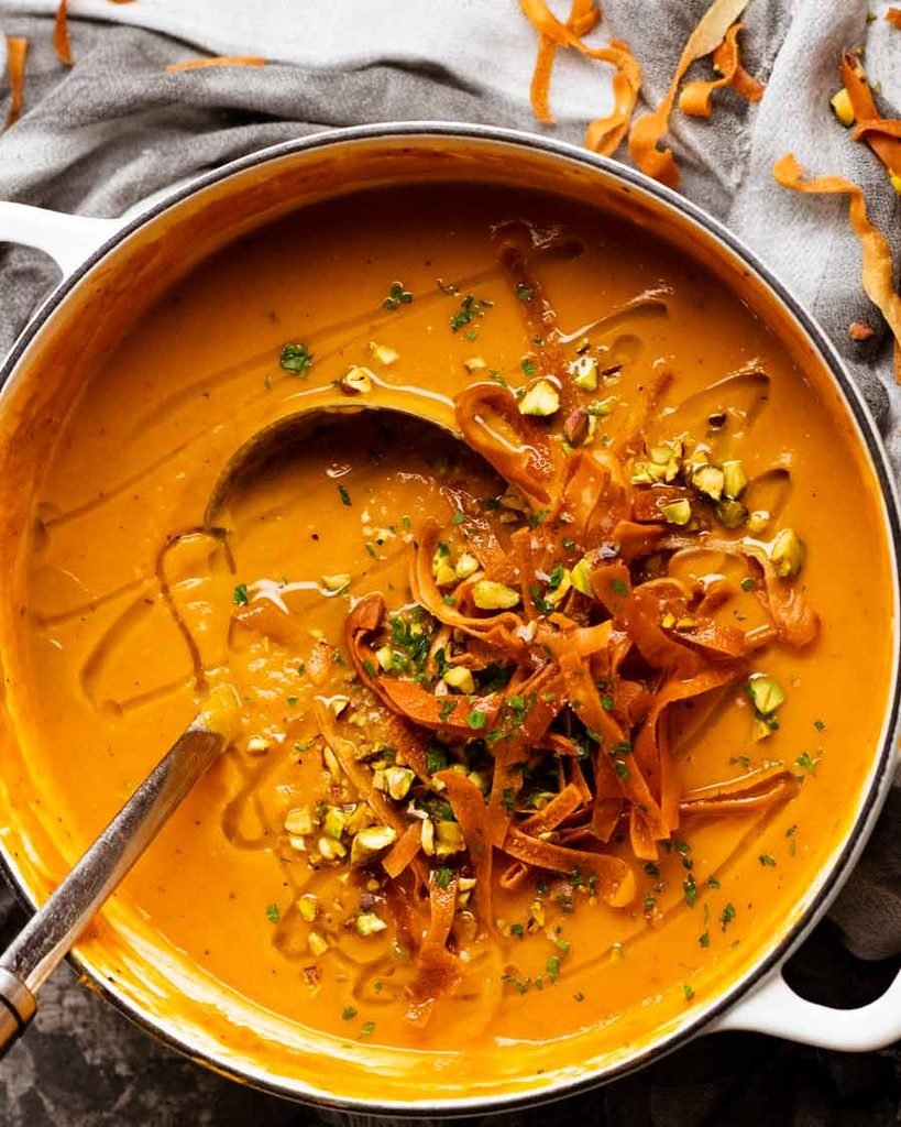 Sweet Potato Soup-Fall Soup