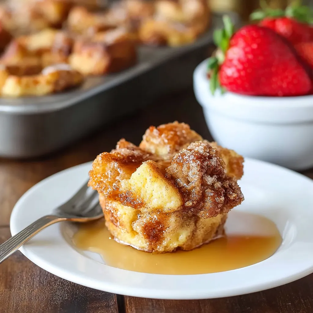 Baked French Toast Muffins