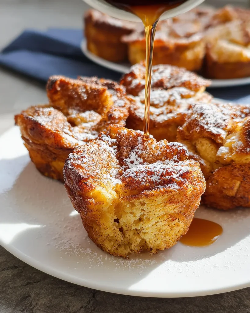 Baked French Toast Muffins