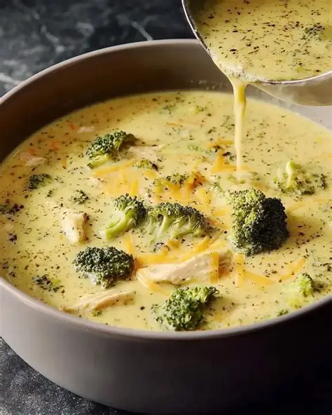 Chicken Broccoli Cheddar Soup