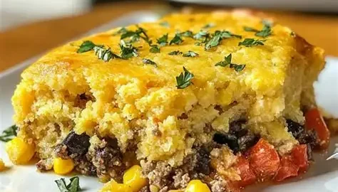 Cowboy Cornbread Casserole