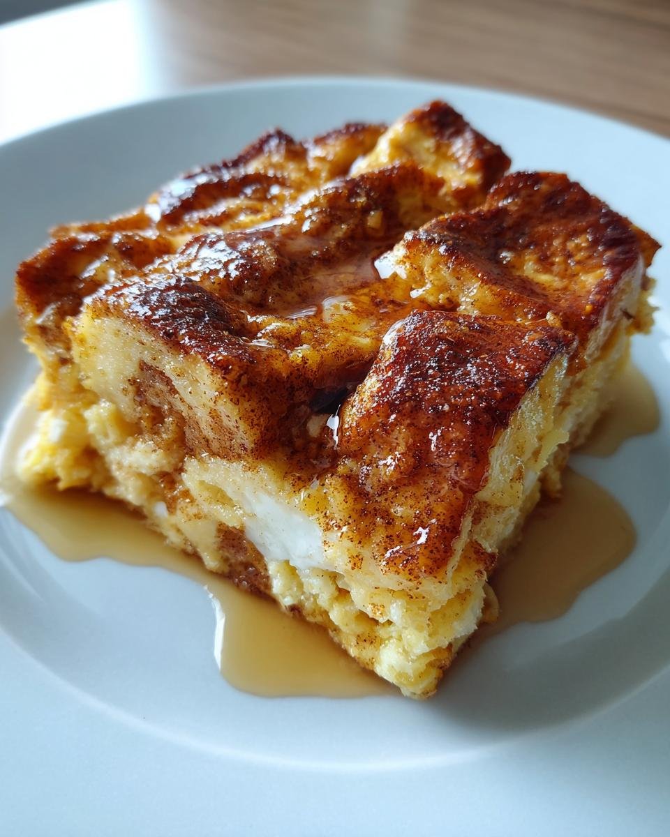 Custard French Toast Casserole Recipe