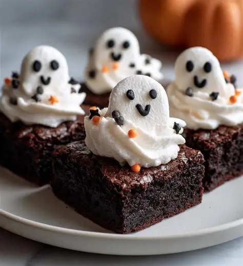 Ghost Brownies
