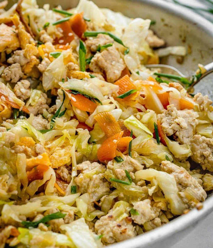 Ground Turkey Egg Roll in a Bowl Recipe