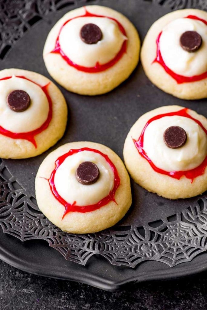 Halloween Eyeball Cookies