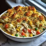 Healthy Kid-Friendly Chicken & Vegetable Casserole