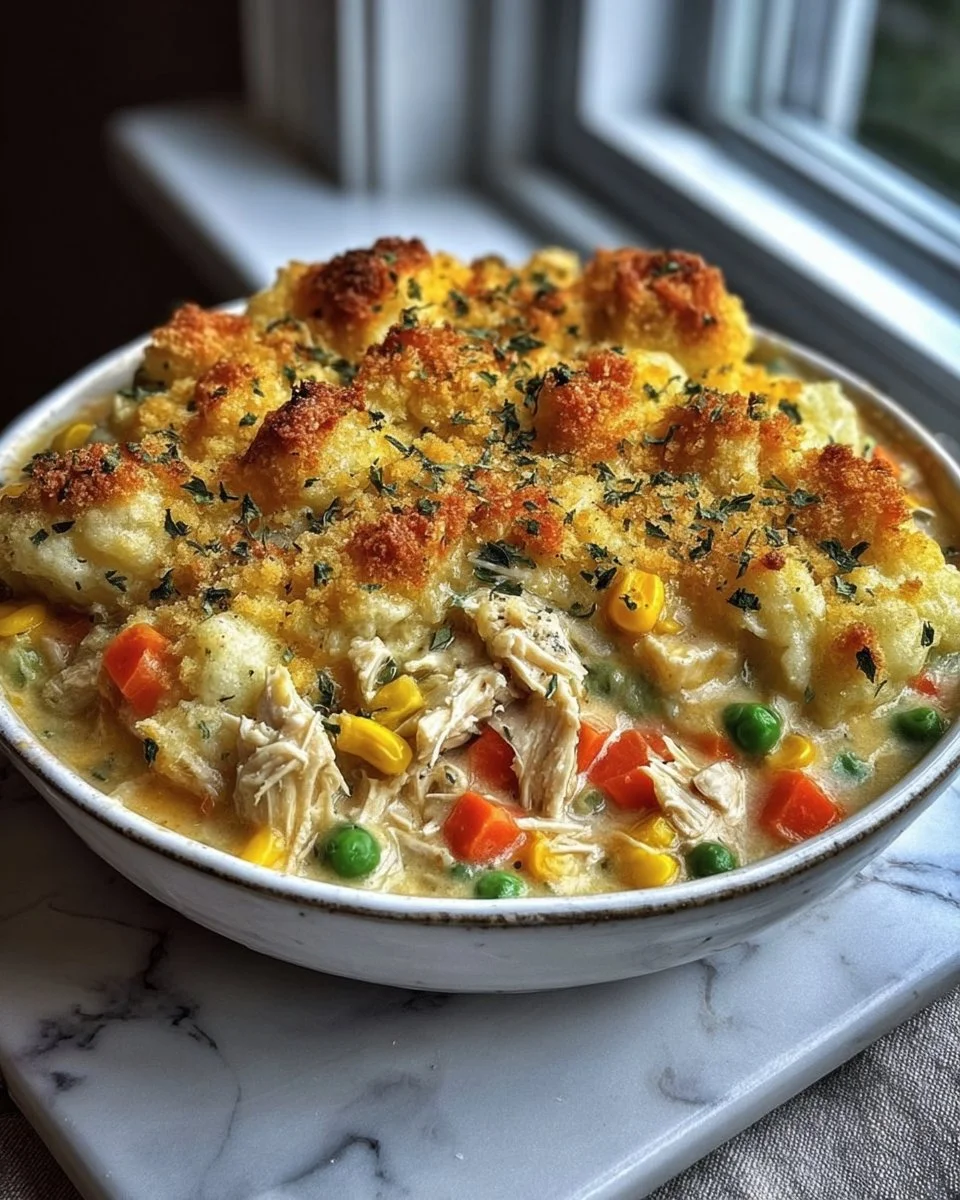 Healthy Kid-Friendly Chicken & Vegetable Casserole