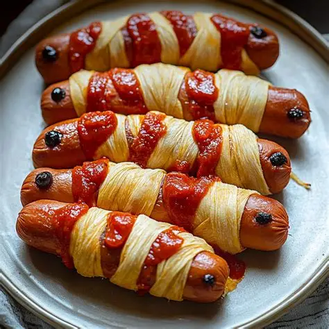Mummy Hot Dogs