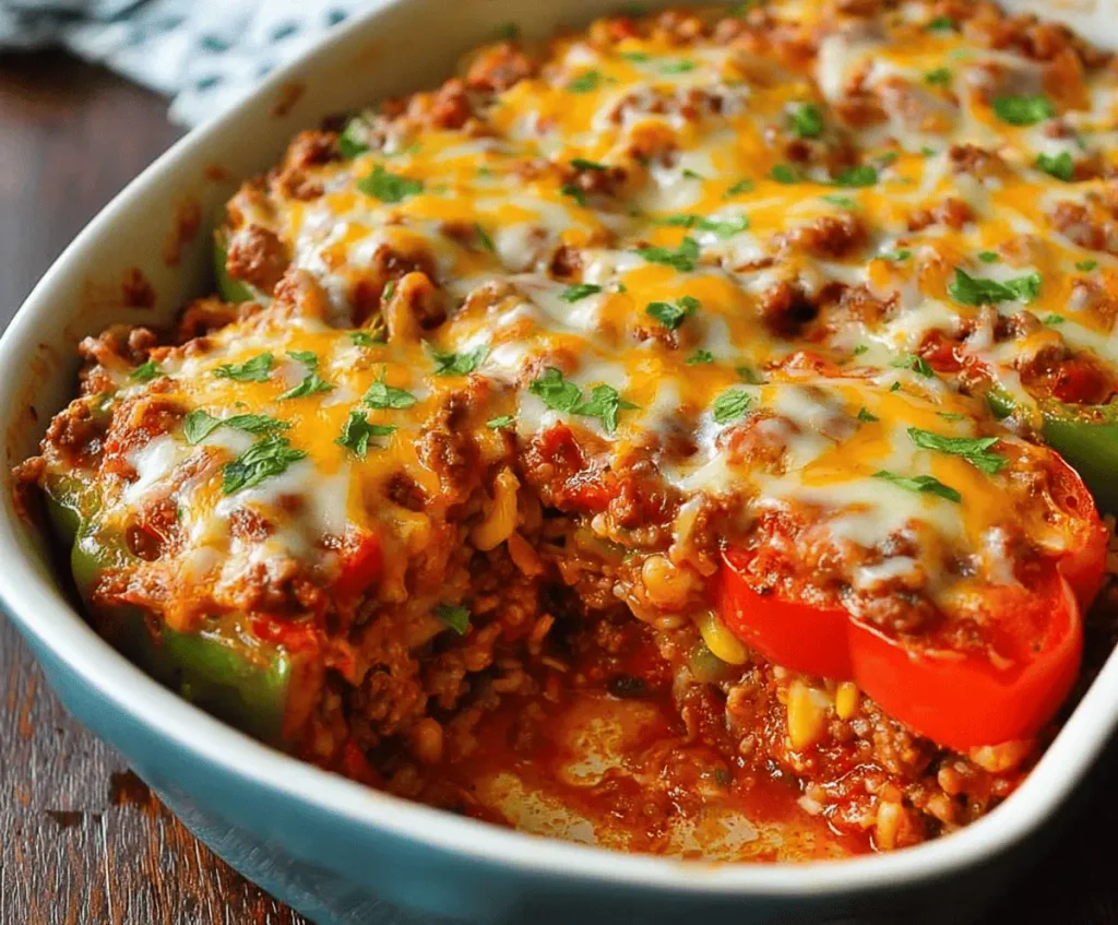 Stuffed Pepper Casserole