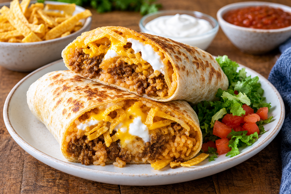 Taco Bell Beefy Melt Burrito