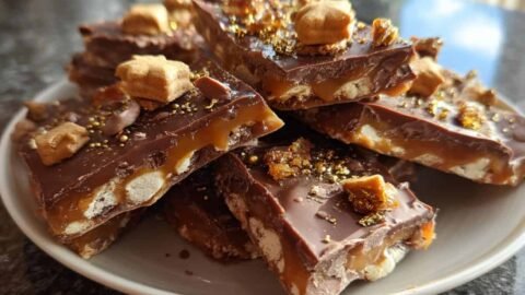 Christmas Cracker Toffee Recipe