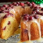Christmas Cranberry Orange Bundt Cake