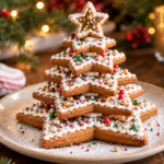 Festive Gingerbread Star Tree
