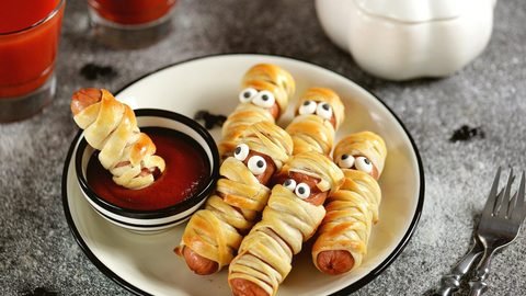 Ghost Pigs in a Blanket