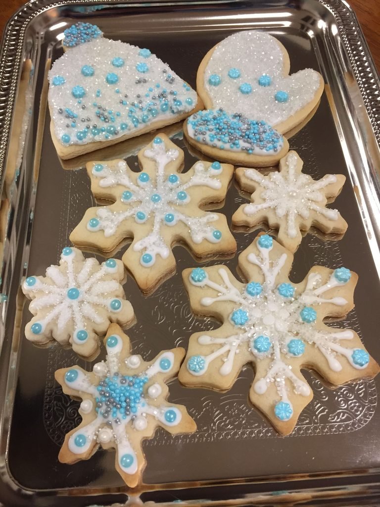 Snowflake cookies